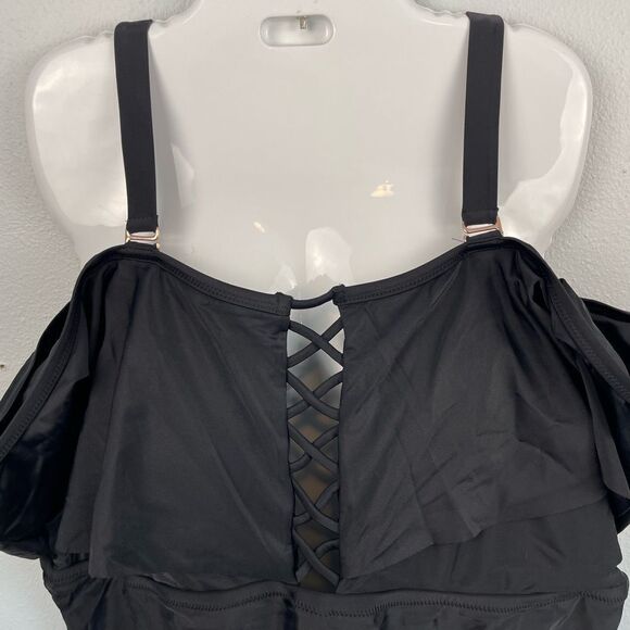 NWT Raisins One Piece Swim Suit Size 24W - Picture 2 of 6